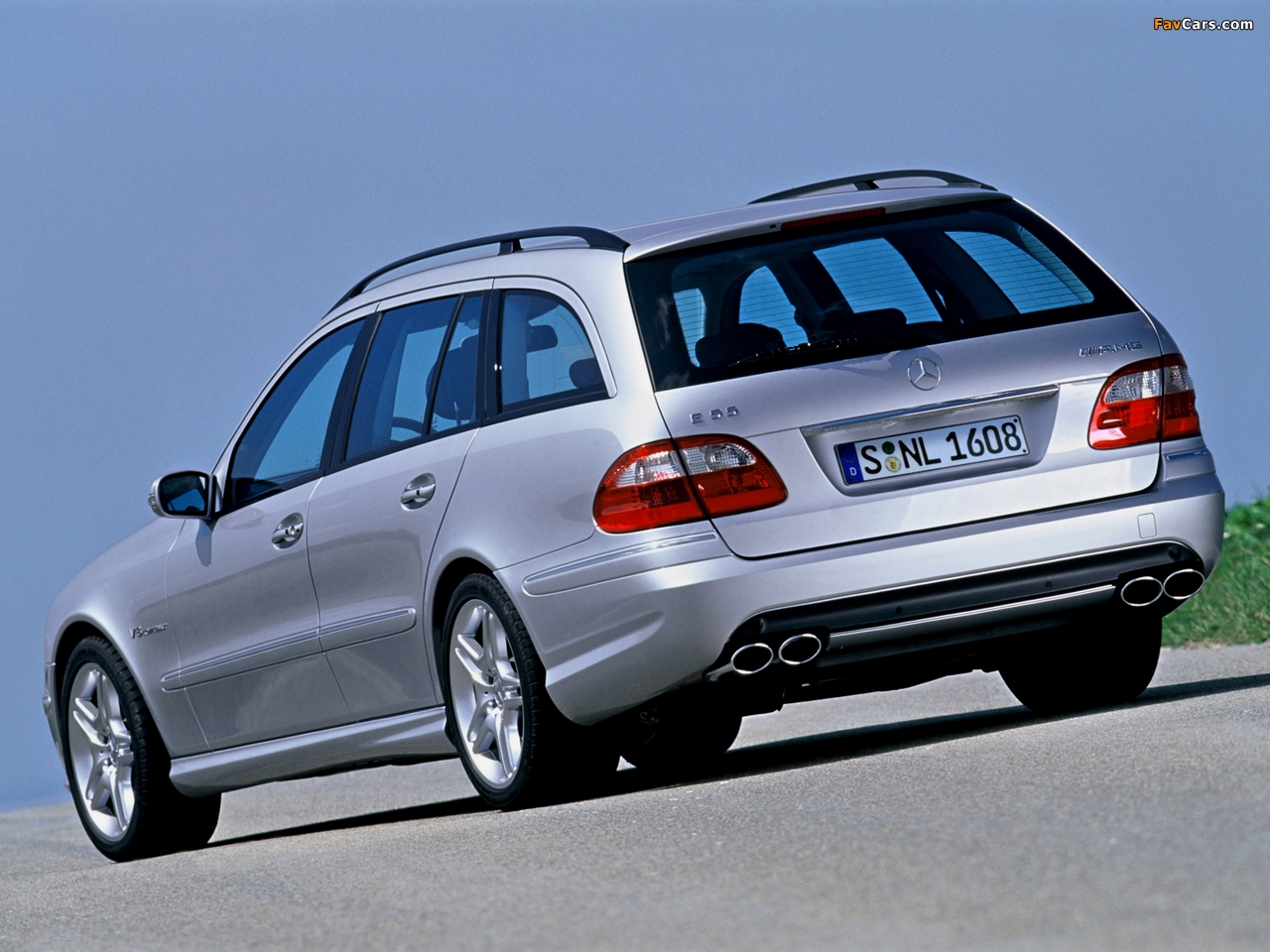 Mercedes-Benz E 55 AMG Estate (S211) 2003–06 pictures (1280 x 960)