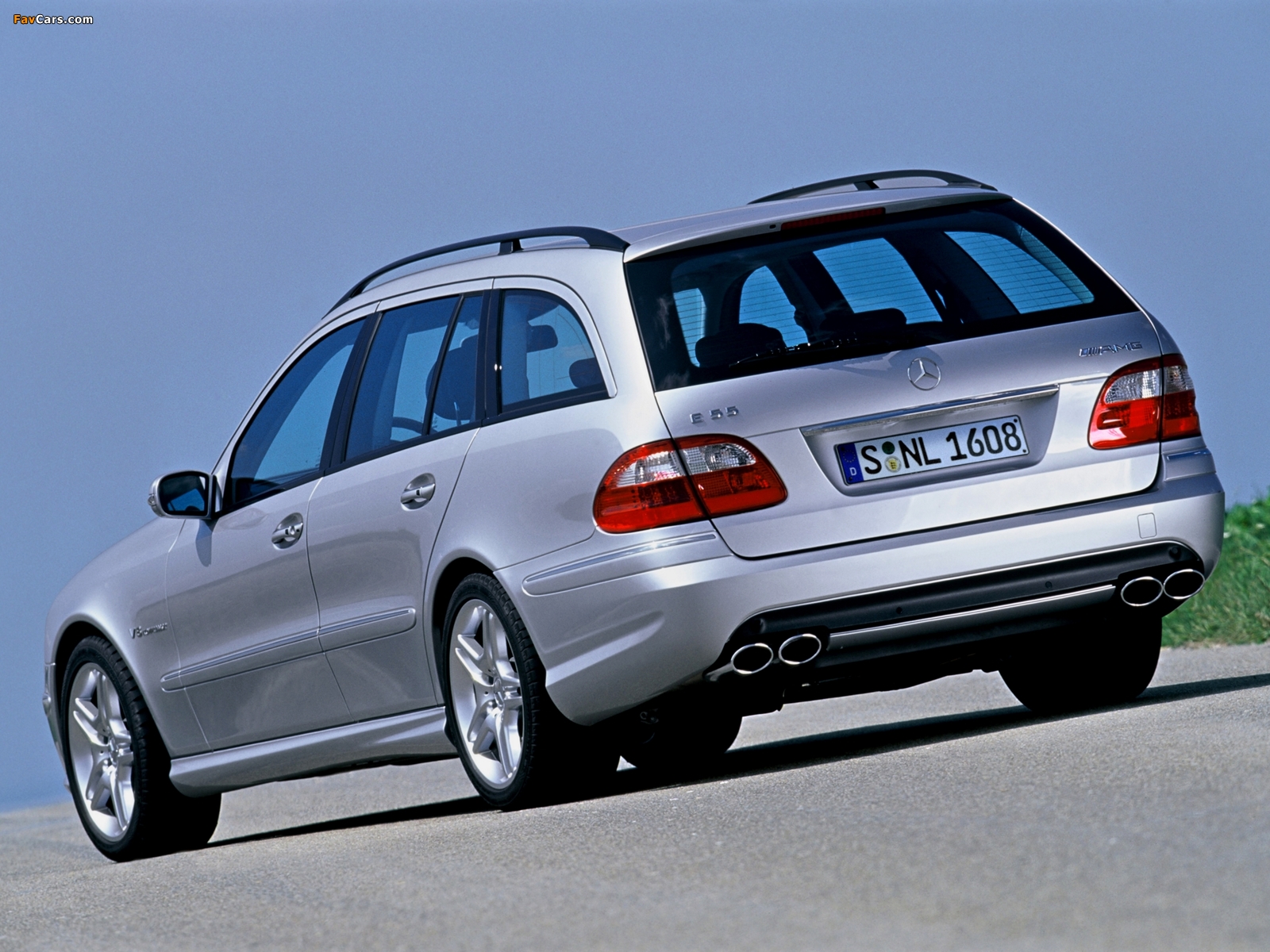 Mercedes-Benz E 55 AMG Estate (S211) 2003–06 pictures (1600 x 1200)