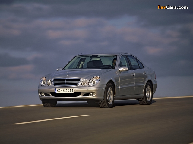 Mercedes-Benz E 280 (W211) 2004–06 images (640 x 480)