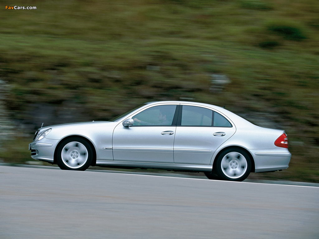 Mercedes-Benz E 280 (W211) 2004–06 pictures (1024 x 768)