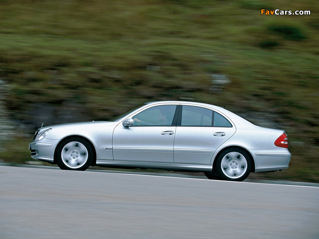 Mercedes-Benz E 280 (W211) 2004–06 pictures (640 x 480)