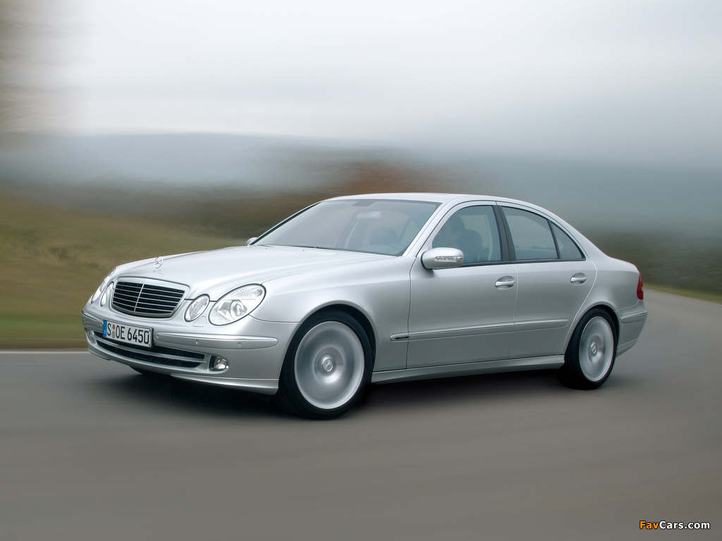 Mercedes-Benz E 350 (W211) 2004–06 wallpapers (1024 x 768)