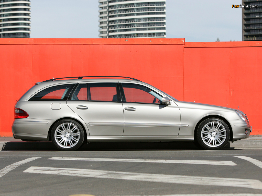 Mercedes-Benz E 280 Estate AU-spec (S211) 2006–09 images (1024 x 768)