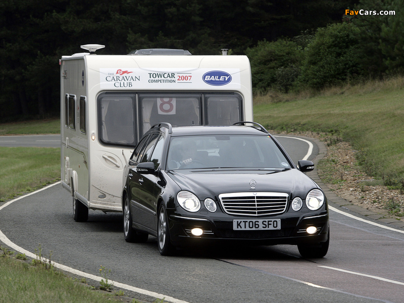Mercedes-Benz E 320 CDI Estate UK-spec (S211) 2006–09 photos (800 x 600)
