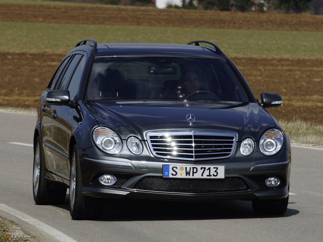 Mercedes-Benz E 320 CDI AMG Sports Package Estate (S211) 2006–09 photos (1280 x 960)