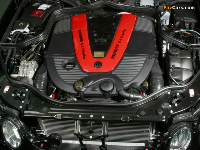 Brabus E V12 S (W211) 2006–09 pictures (640 x 480)