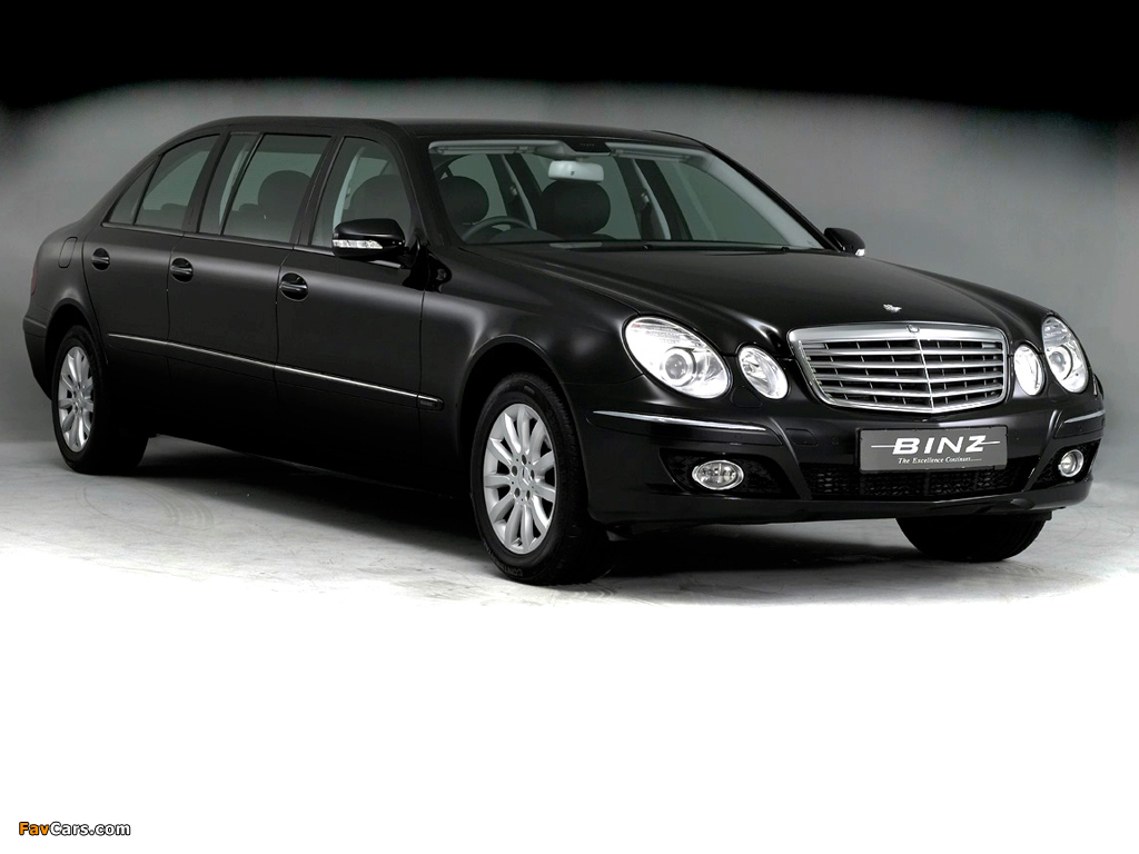 Binz Mercedes-Benz E-Klasse Limousine (L211) 2006–09 wallpapers (1024 x 768)