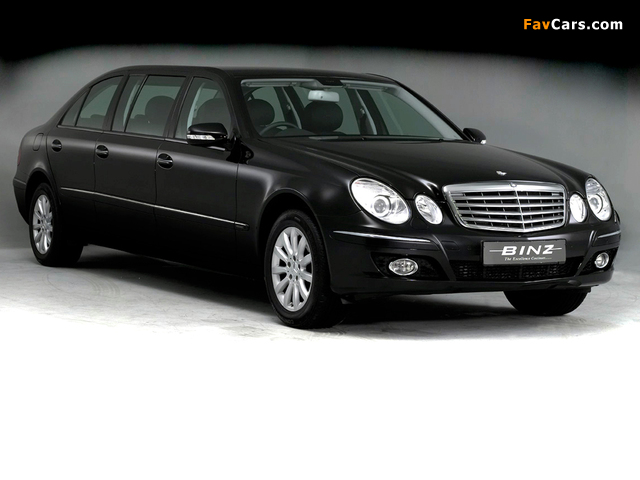 Binz Mercedes-Benz E-Klasse Limousine (L211) 2006–09 wallpapers (640 x 480)