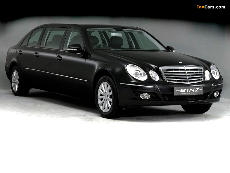 Binz Mercedes-Benz E-Klasse Limousine (L211) 2006–09 wallpapers (800 x 600)