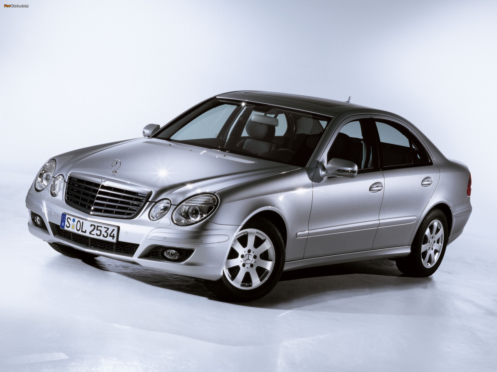 Mercedes-Benz E 280 (W211) 2006–09 wallpapers (2048 x 1536)