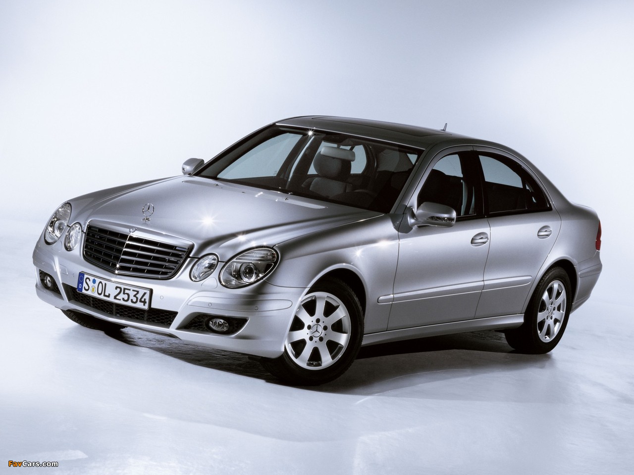 Mercedes-Benz E 280 (W211) 2006–09 wallpapers (1280 x 960)