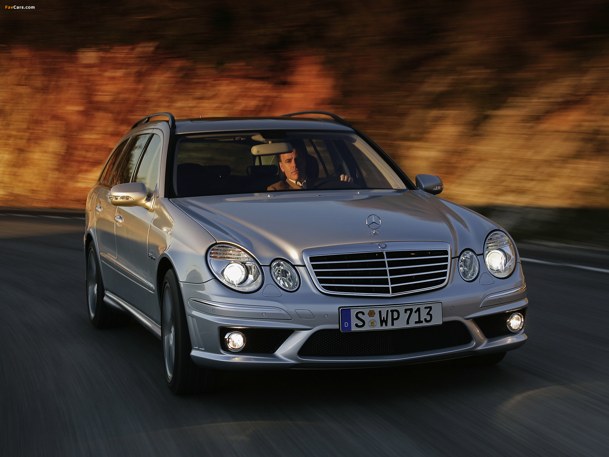 Mercedes-Benz E 63 AMG Estate (S211) 2007–09 images (2048 x 1536)