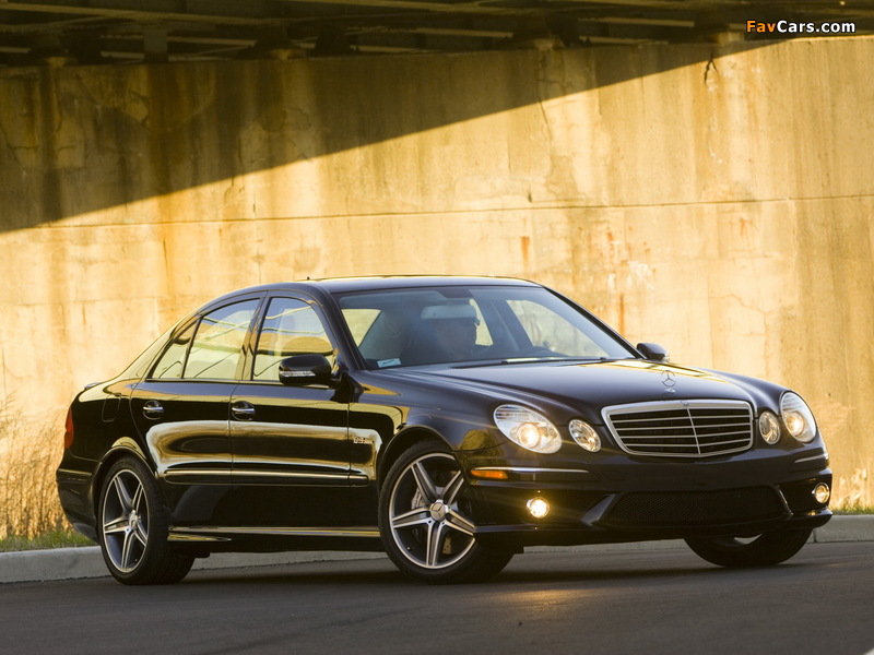 Mercedes-Benz E 63 AMG US-spec (W211) 2007–09 images (800 x 600)