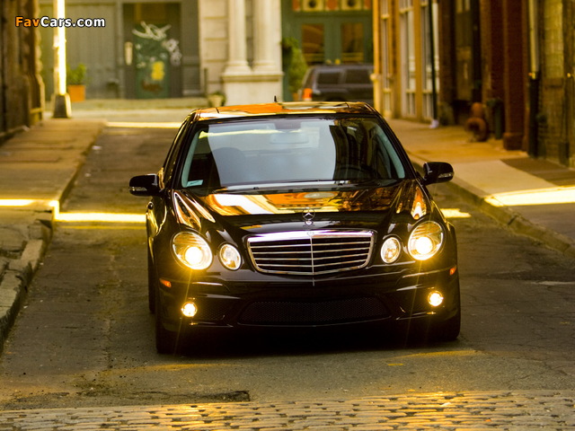 Mercedes-Benz E 63 AMG US-spec (W211) 2007–09 photos (640 x 480)