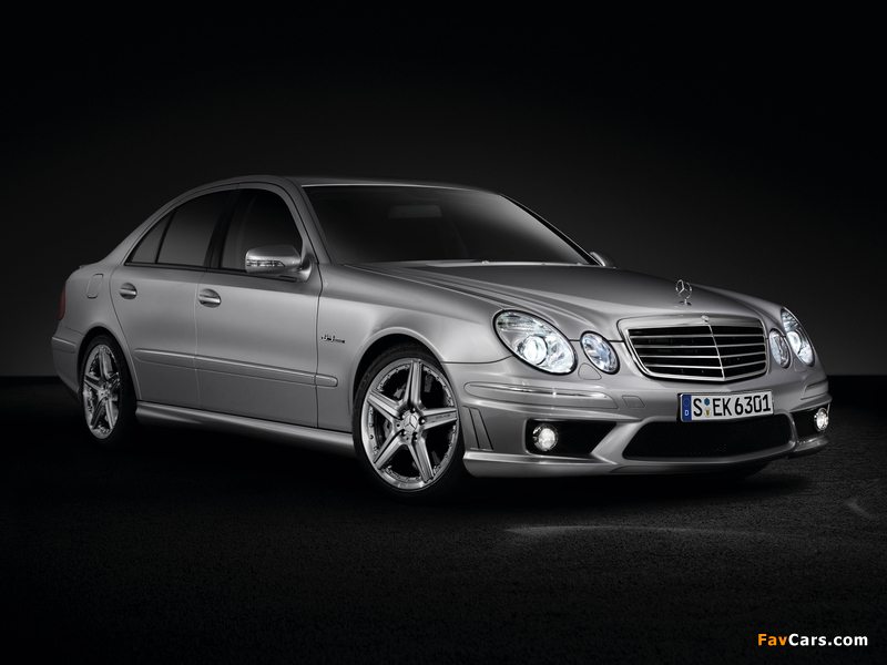 Mercedes-Benz E 63 AMG (W211) 2007–09 pictures (800 x 600)