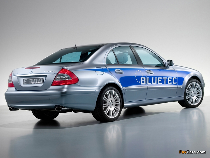 Mercedes-Benz E 300 BlueTec (W211) 2008–09 images (800 x 600)