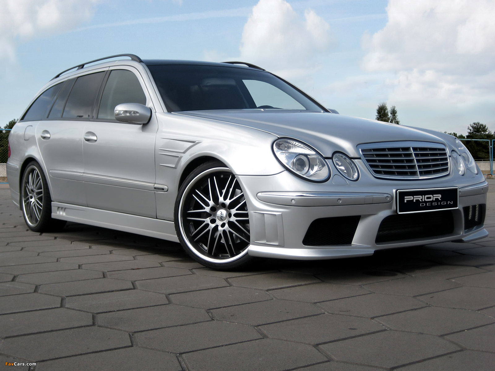 Prior-Design Mercedes-Benz E-Klasse Estate (S211) 2008–10 photos (1600 x 1200)