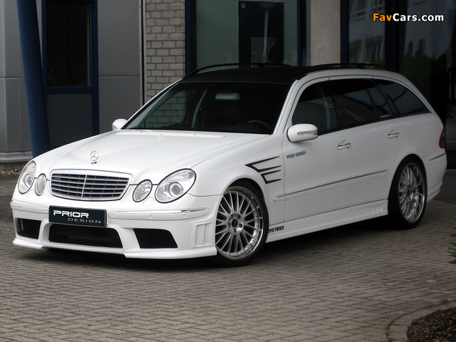 Prior-Design Mercedes-Benz E-Klasse Estate (S211) 2008–10 pictures (640 x 480)