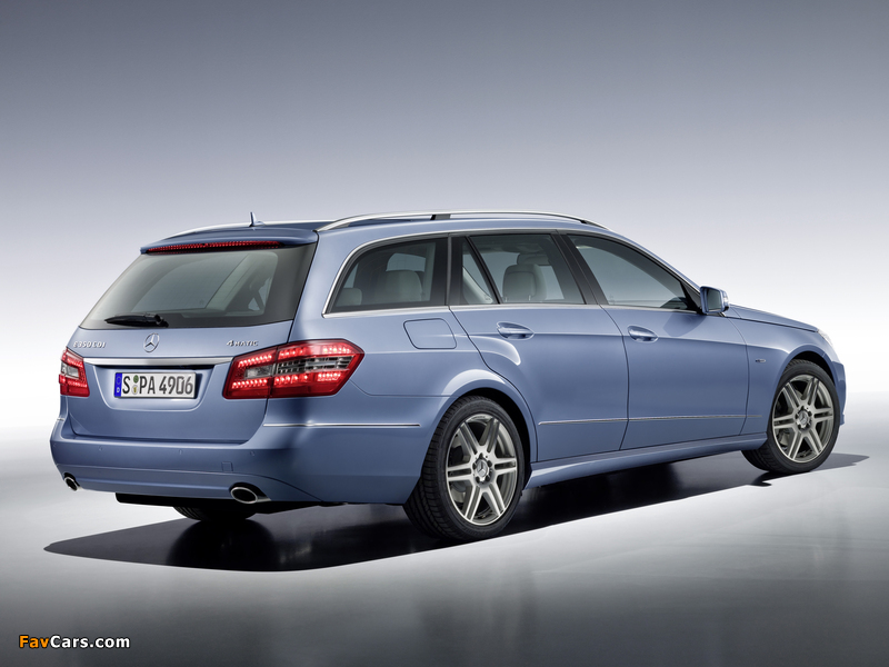 Mercedes-Benz E 350 CDI 4MATIC Estate (S212) 2009–12 images (800 x 600)