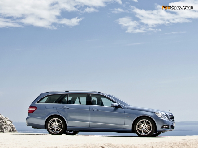 Mercedes-Benz E 350 CDI 4MATIC Estate (S212) 2009–12 images (640 x 480)