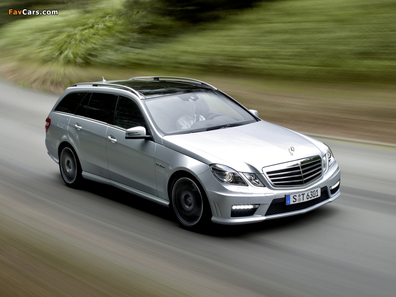 Mercedes-Benz E 63 AMG Estate (S212) 2009–11 images (800 x 600)