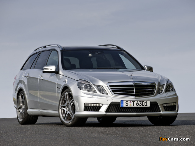 Mercedes-Benz E 63 AMG Estate (S212) 2009–11 images (640 x 480)