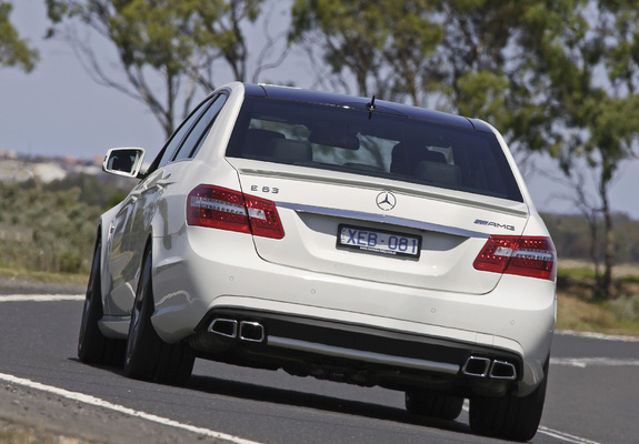 Mercedes-Benz E 63 AMG AU-spec (W212) 2009–11 images