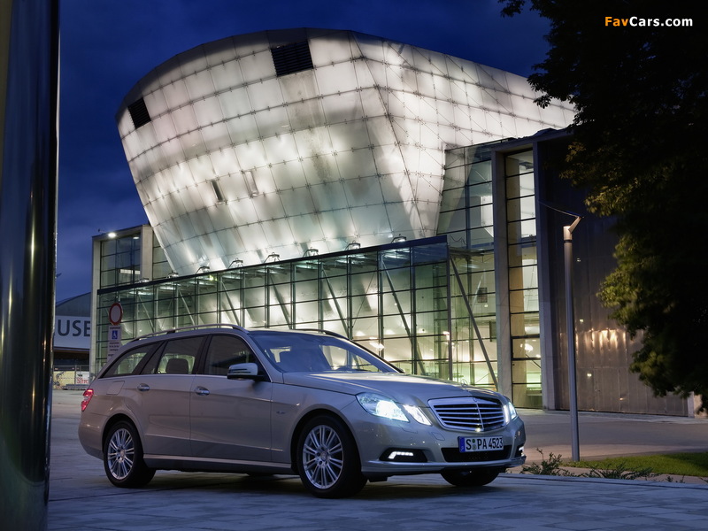 Mercedes-Benz E 250 CDI Estate (S212) 2009–12 images (800 x 600)