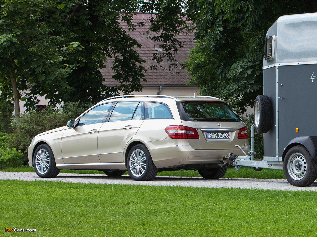 Mercedes-Benz E 250 CDI Estate (S212) 2009–12 images (1024 x 768)