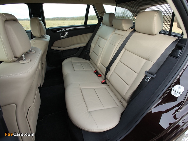 Mercedes-Benz E 350 CDI Estate UK-spec (S212) 2009–12 images (640 x 480)