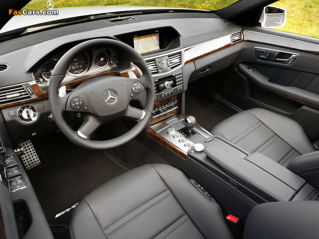 Mercedes-Benz E 63 AMG US-spec (W212) 2009–11 images (640 x 480)