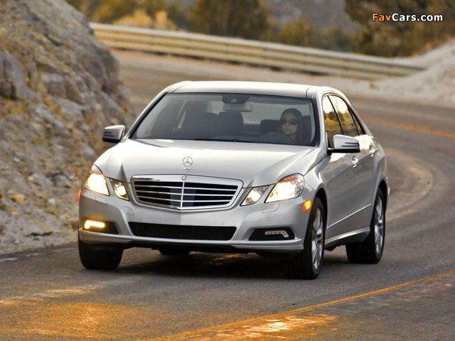 Mercedes-Benz E 350 US-spec (W212) 2009–12 images (640 x 480)