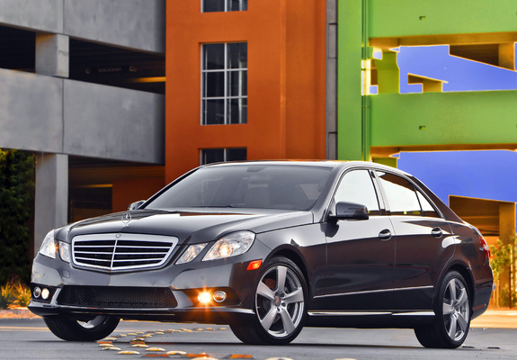 Mercedes-Benz E 350 AMG Sports Package US-spec (W212) 2009–12 images