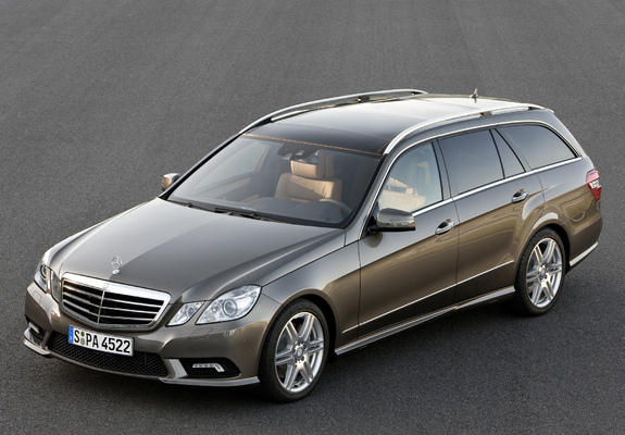 Mercedes-Benz E 500 AMG Sports Package Estate (S212) 2009–12 images