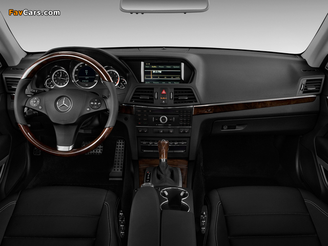 Mercedes-Benz E 350 Coupe US-spec (C207) 2009–12 images (640 x 480)
