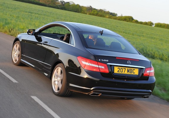 Mercedes-Benz E 500 Coupe AMG Sports Package UK-spec (C207) 2009–12 images