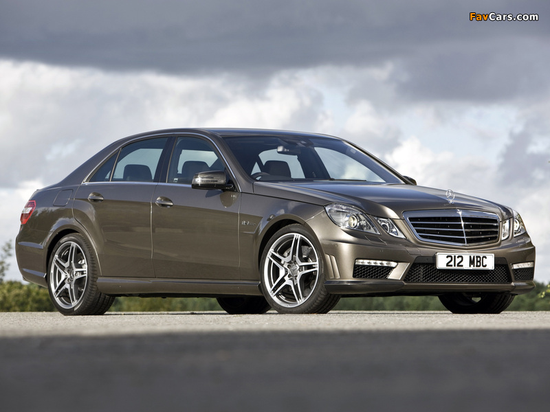 Mercedes-Benz E 63 AMG UK-spec (W212) 2009–11 photos (800 x 600)