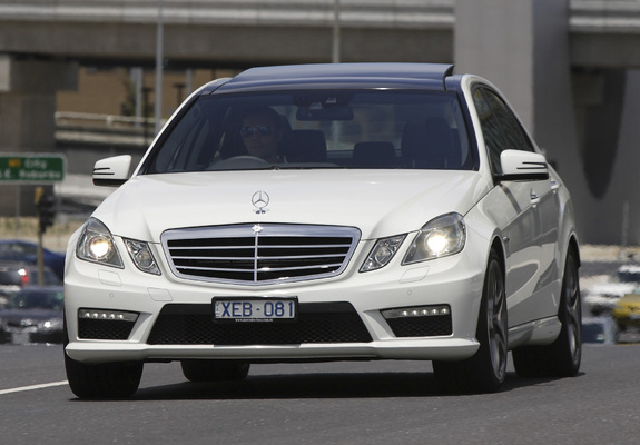 Mercedes-Benz E 63 AMG AU-spec (W212) 2009–11 photos