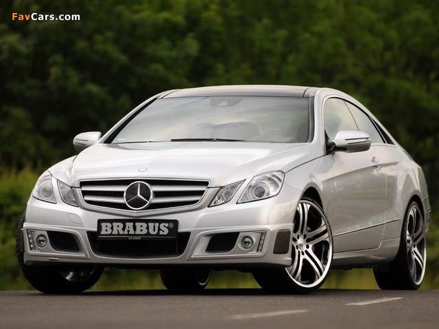 Brabus Mercedes-Benz E-Klasse Coupe (C207) 2009 photos (640 x 480)