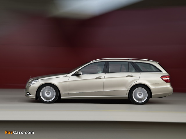 Mercedes-Benz E 250 CDI Estate (S212) 2009–12 photos (640 x 480)
