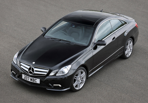 Mercedes-Benz E 500 Coupe AMG Sports Package UK-spec (C207) 2009–12 photos