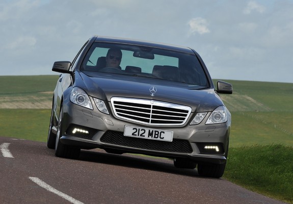 Mercedes-Benz E 220 CDI AMG Sports Package UK-spec (W212) 2009–12 photos