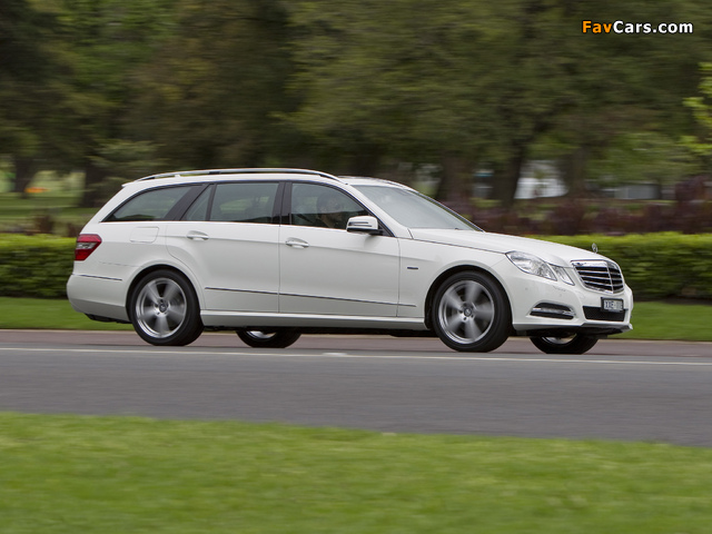 Mercedes-Benz E 250 CDI Estate AU-spec (S212) 2009–12 photos (640 x 480)