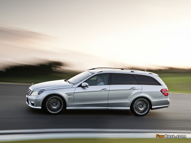 Mercedes-Benz E 63 AMG Estate (S212) 2009–11 pictures (640 x 480)