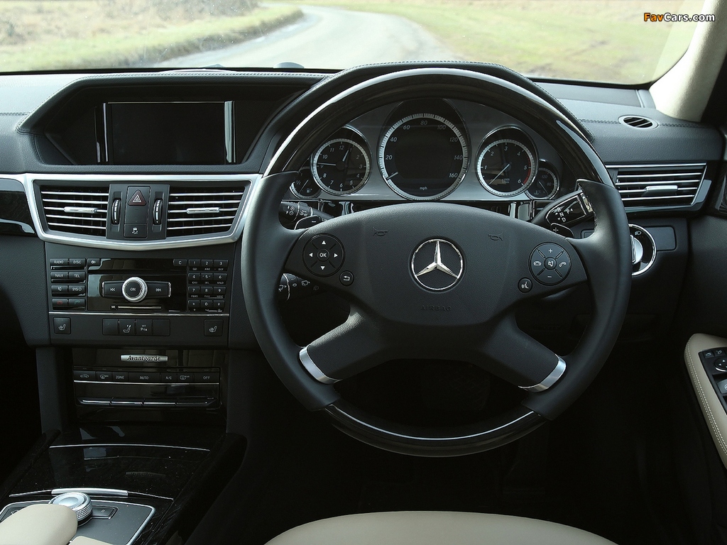 Mercedes-Benz E 350 CDI Estate UK-spec (S212) 2009–12 pictures (1024 x 768)