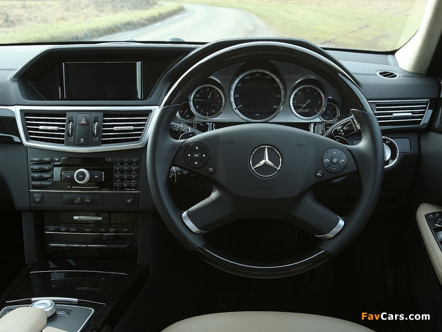 Mercedes-Benz E 350 CDI Estate UK-spec (S212) 2009–12 pictures (640 x 480)