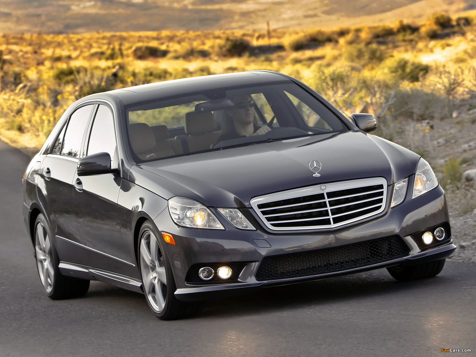 Mercedes-Benz E 350 AMG Sports Package US-spec (W212) 2009–12 pictures (1600 x 1200)