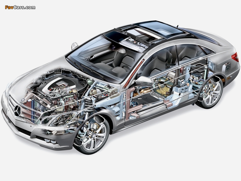 Mercedes-Benz E 350 CGI Coupe (C207) 2009–12 pictures (800 x 600)