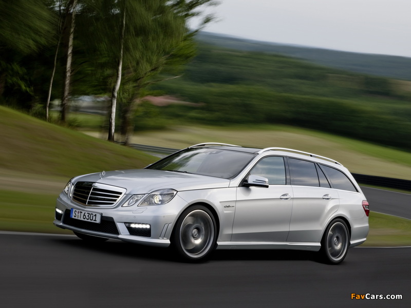 Mercedes-Benz E 63 AMG Estate (S212) 2009–11 pictures (800 x 600)