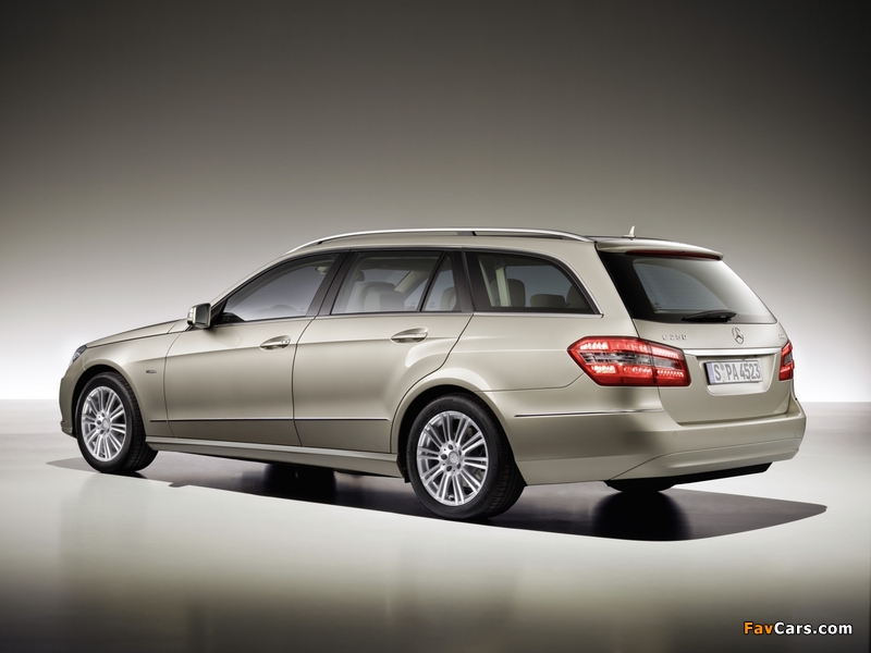 Mercedes-Benz E 250 CDI Estate (S212) 2009–12 pictures (800 x 600)